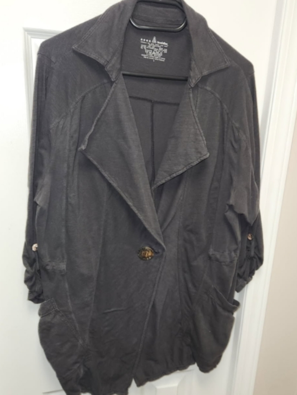 Neon Buddha Charcoal Jacket